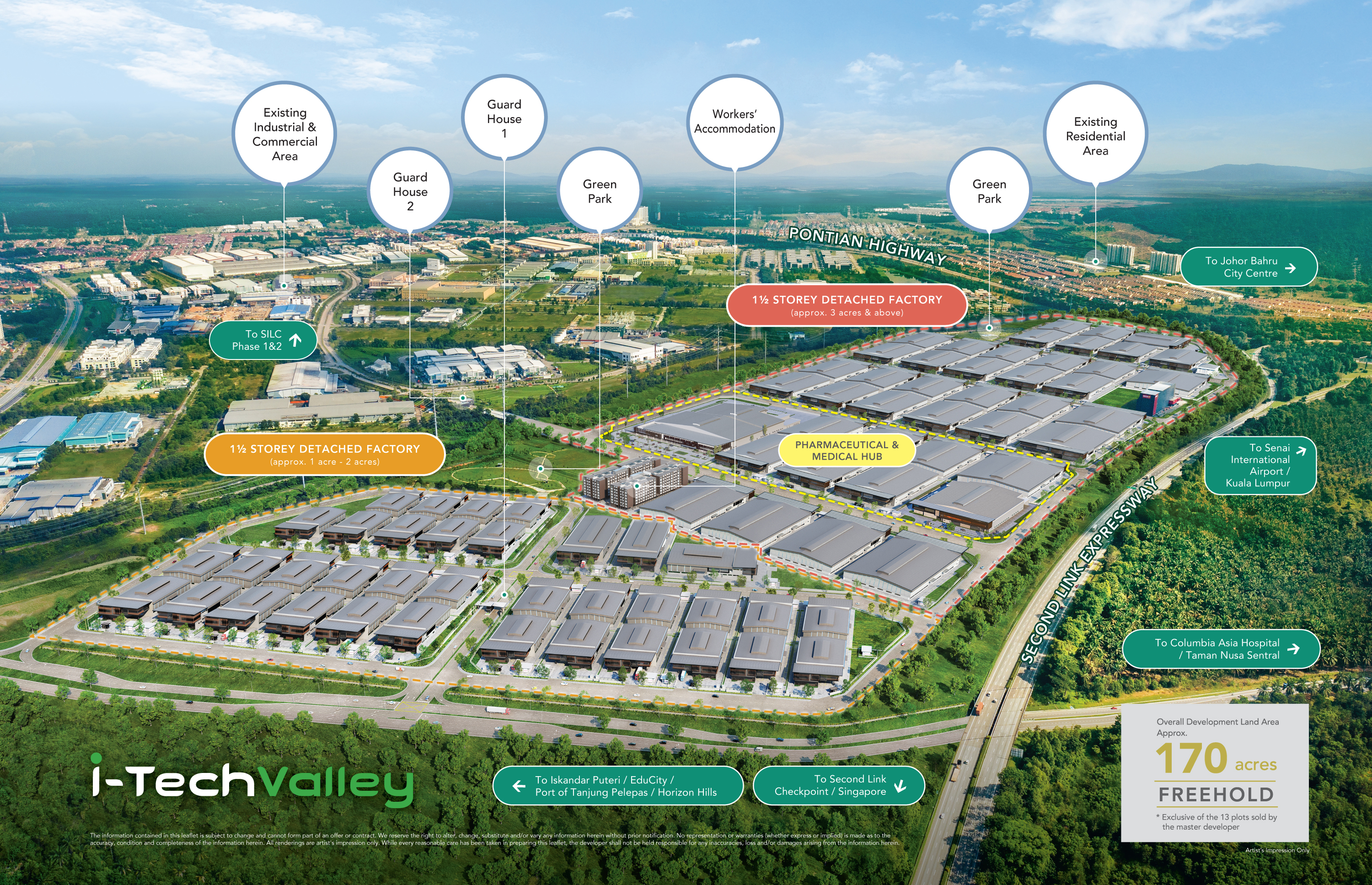 Master Plan - Johor Industrial Park | i-TechValley